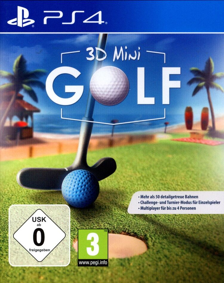 Markt+Technik Markt & Technik - 3D Mini Golf [PS4] (D)