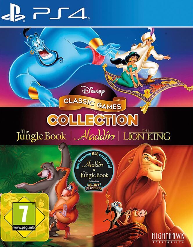 Divers Nighthawk Interactive - Disney Classic Aladdin, Lion King, Jungle Book [PS4] (D)