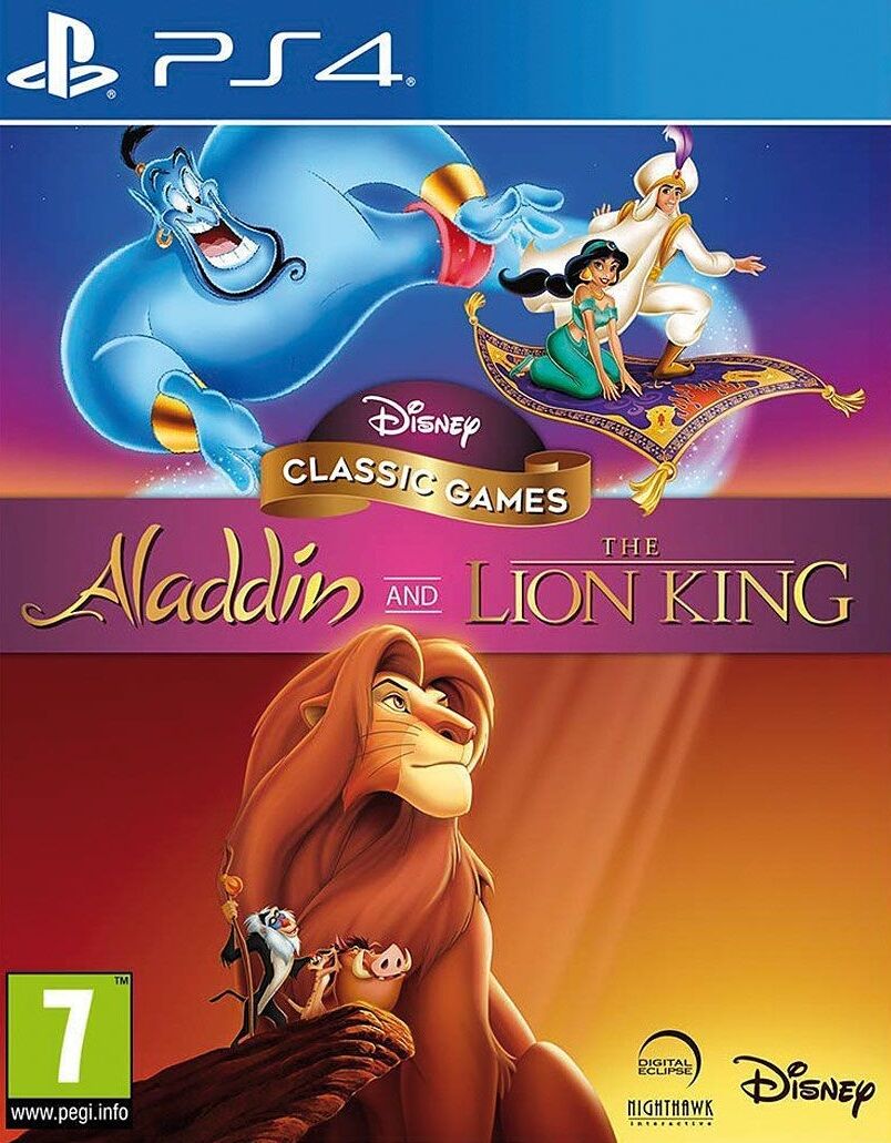 Divers Nighthawk Interactive - Disney Classic Games Aladdin and The Lion King [PS4] (F)