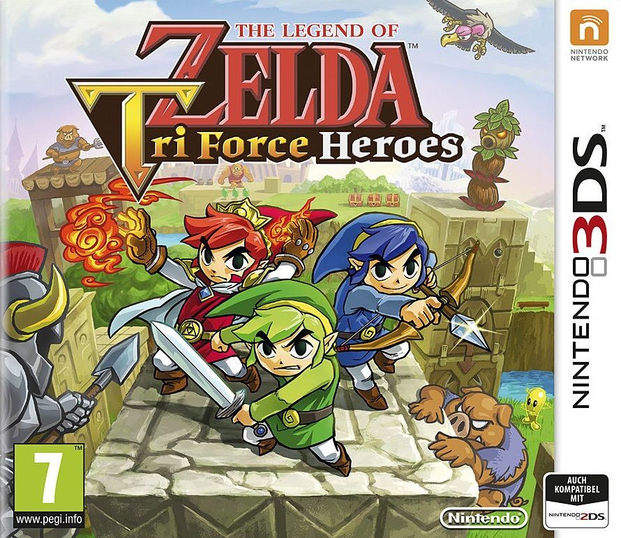 Nintendo - The Legend of Zelda: TriForce Heroes [3DS] (D)