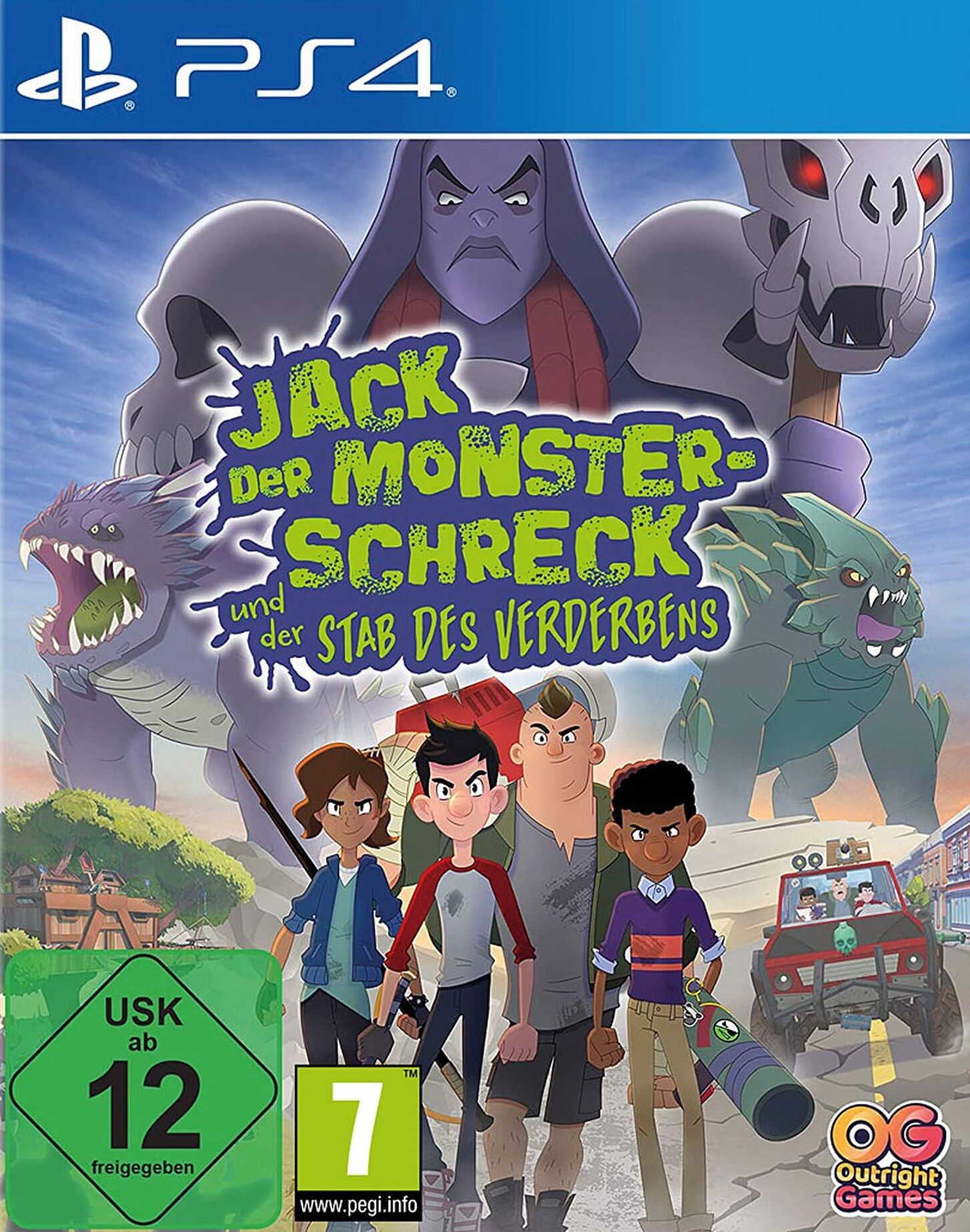 Divers Outright Games - Jack, der Monsterschreck (The Last Kids on Earth) [PS4] (D)