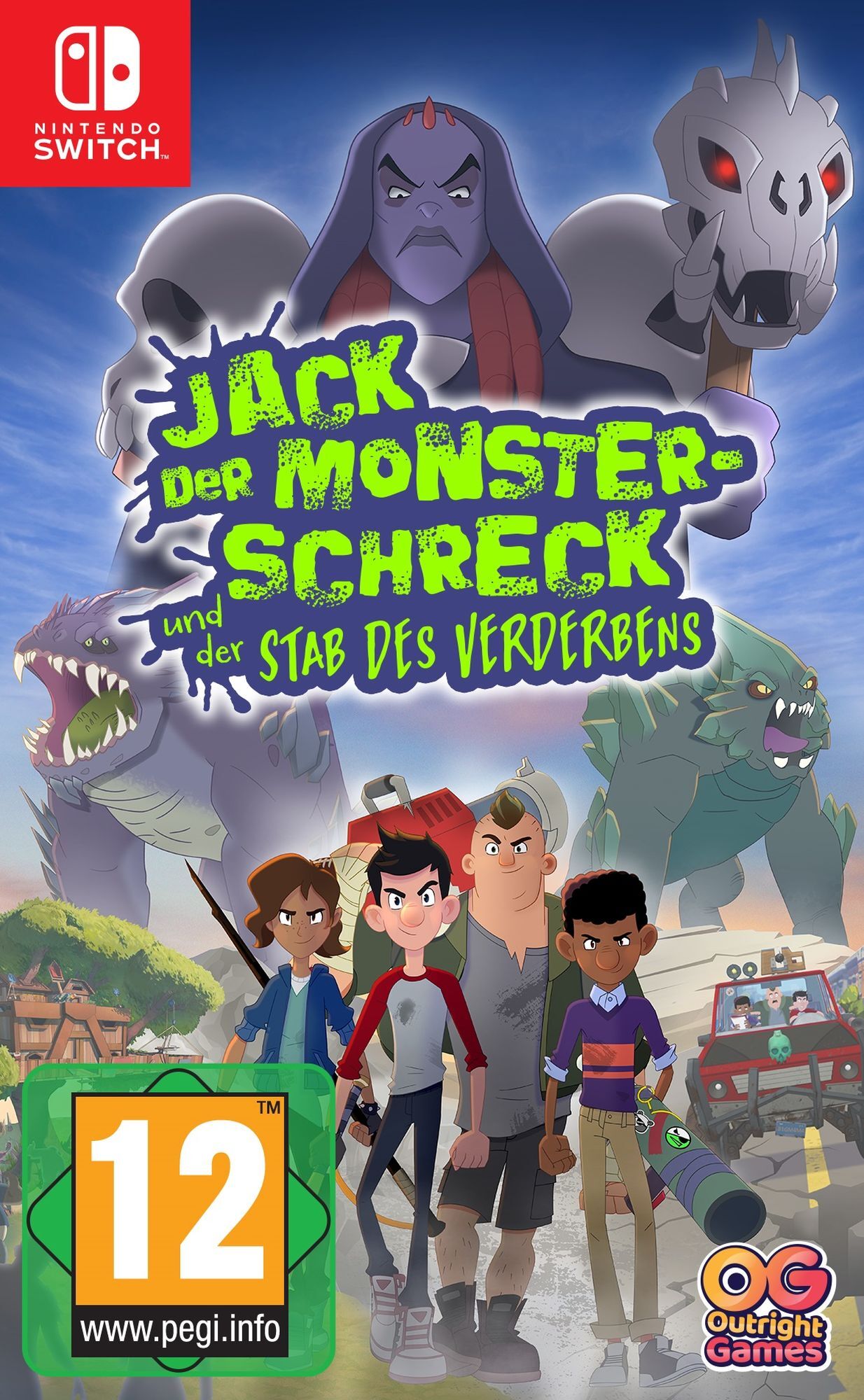 Divers Outright Games - Jack, der Monsterschreck (The Last Kids on Earth) [NSW] (D)