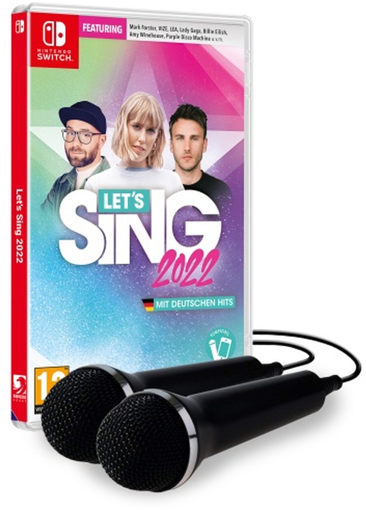 Divers Ravenscourt - Let's Sing 2022 mit deutschen Hits + 2 Mics [NSW] (D)