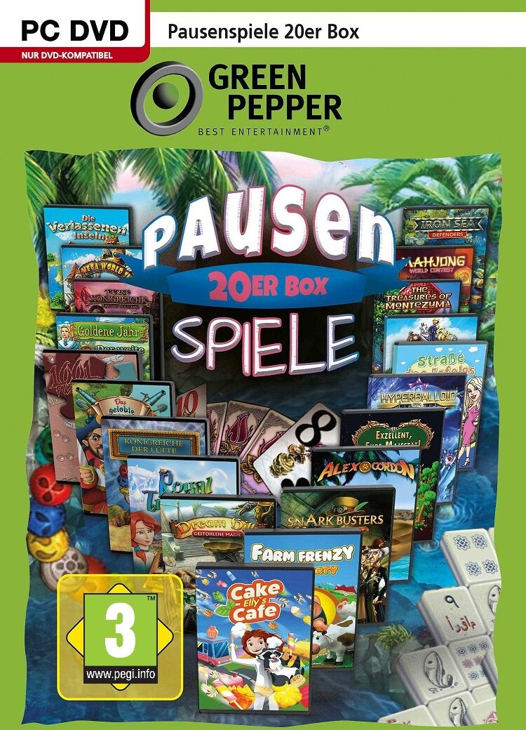 Divers Smatrade - Green Pepper: Pausenspiele [DVD] [PC] (D)