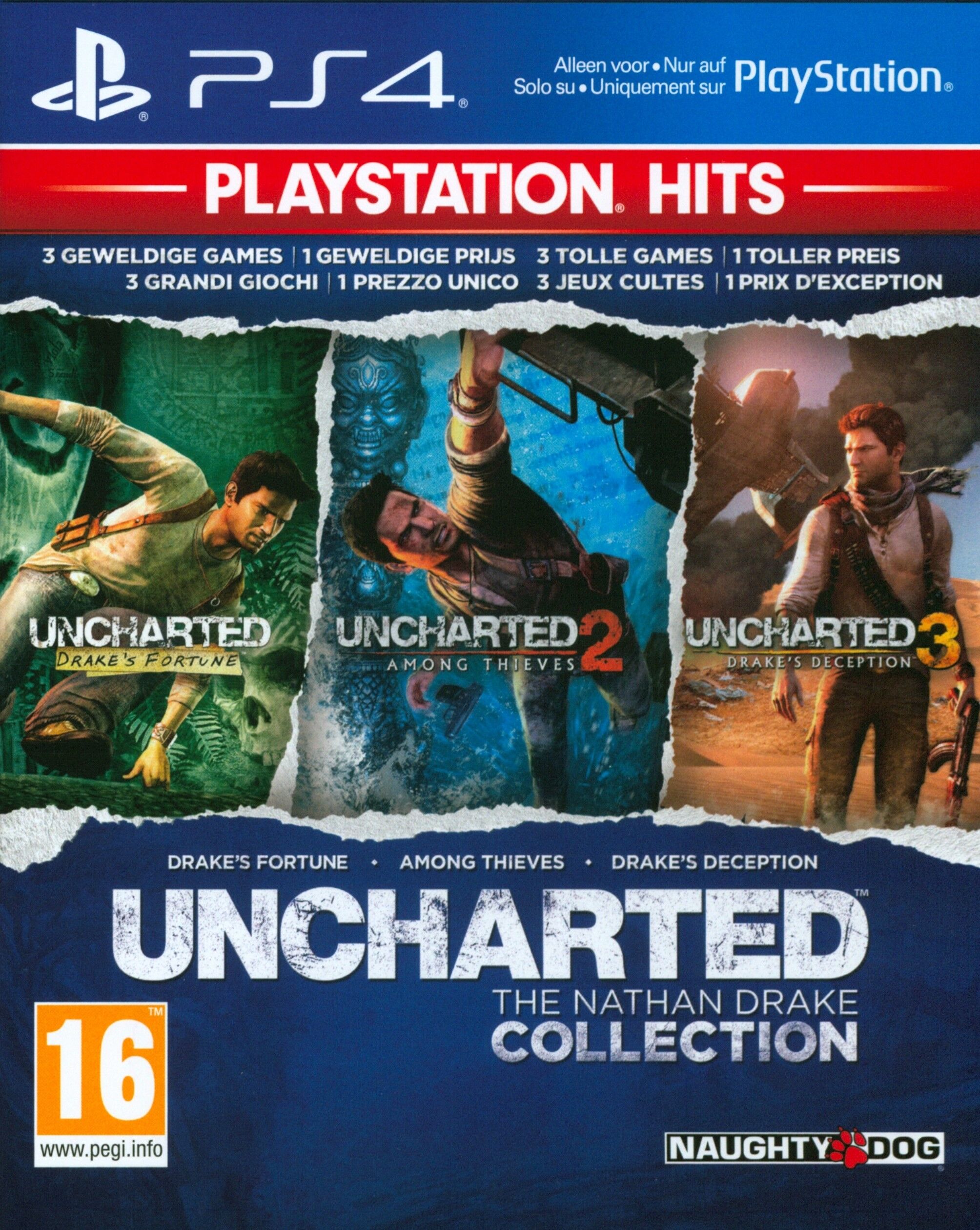 ak tronic Software & Sony - ak tronic - PlayStation Hits: Uncharted Collection [PS4] (D/F/I)