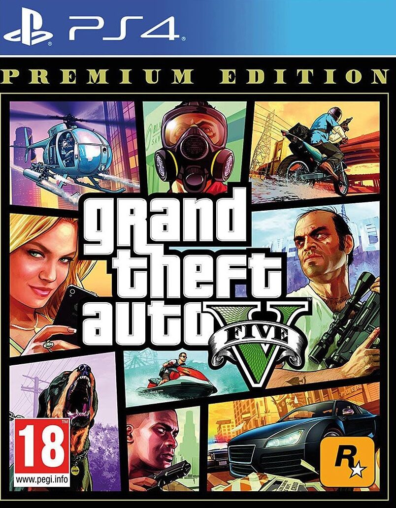 Take-Two Interactive Take 2 - GTA V Premium Edition [PS4] (D)