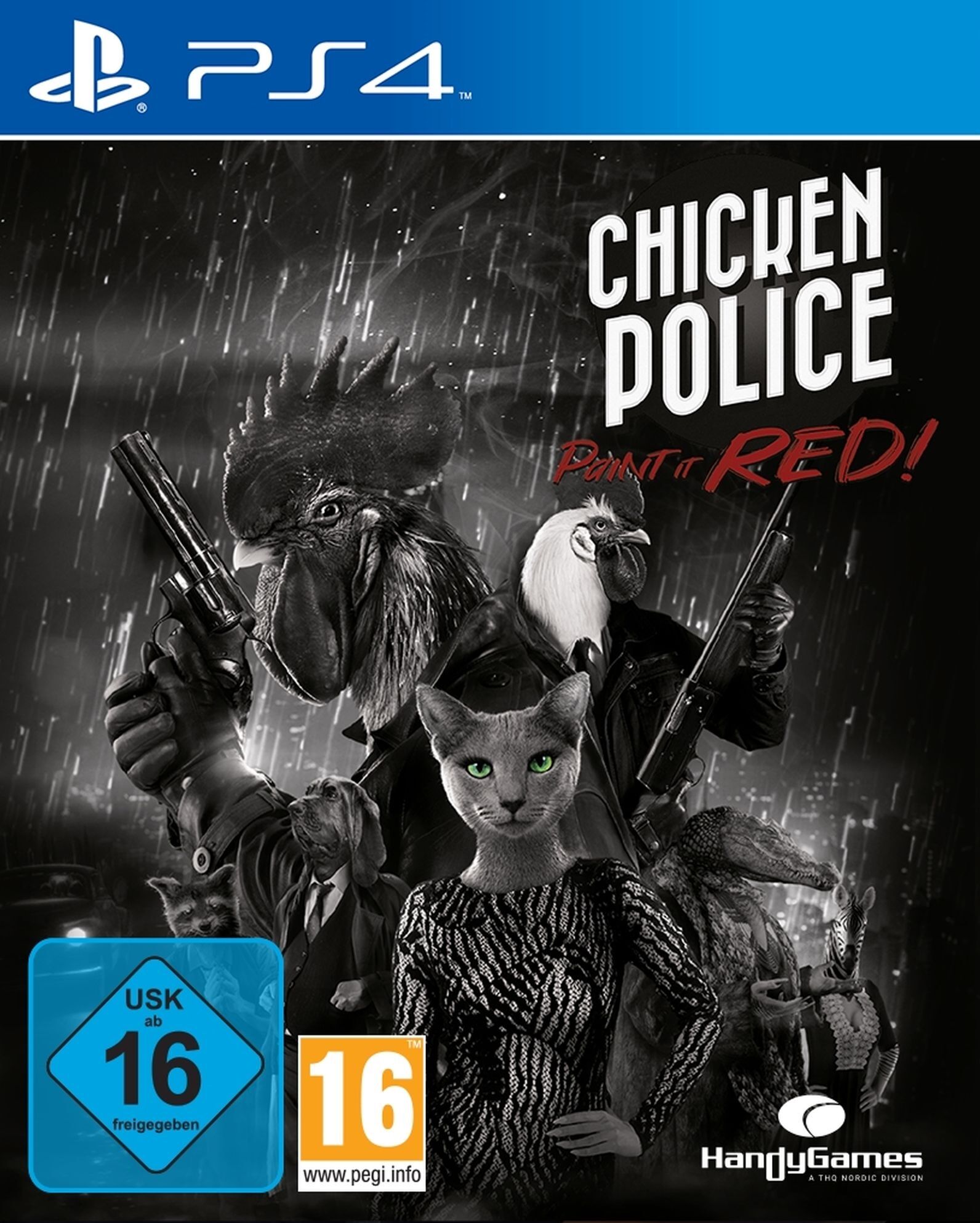 THQ Nordic - Chicken Police: Paint it RED! [PS4] (D)