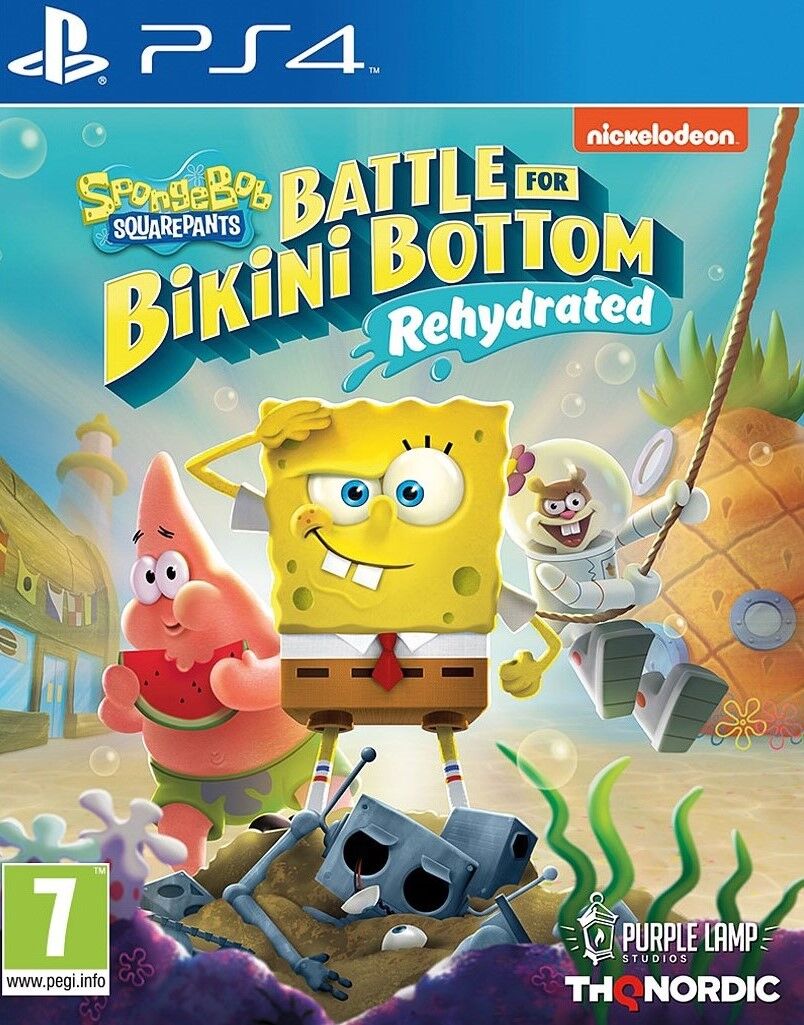 THQ Nordic - Spongebob SquarePants: Battle for Bikini Bottom - Rehydrated [PS4] (D)