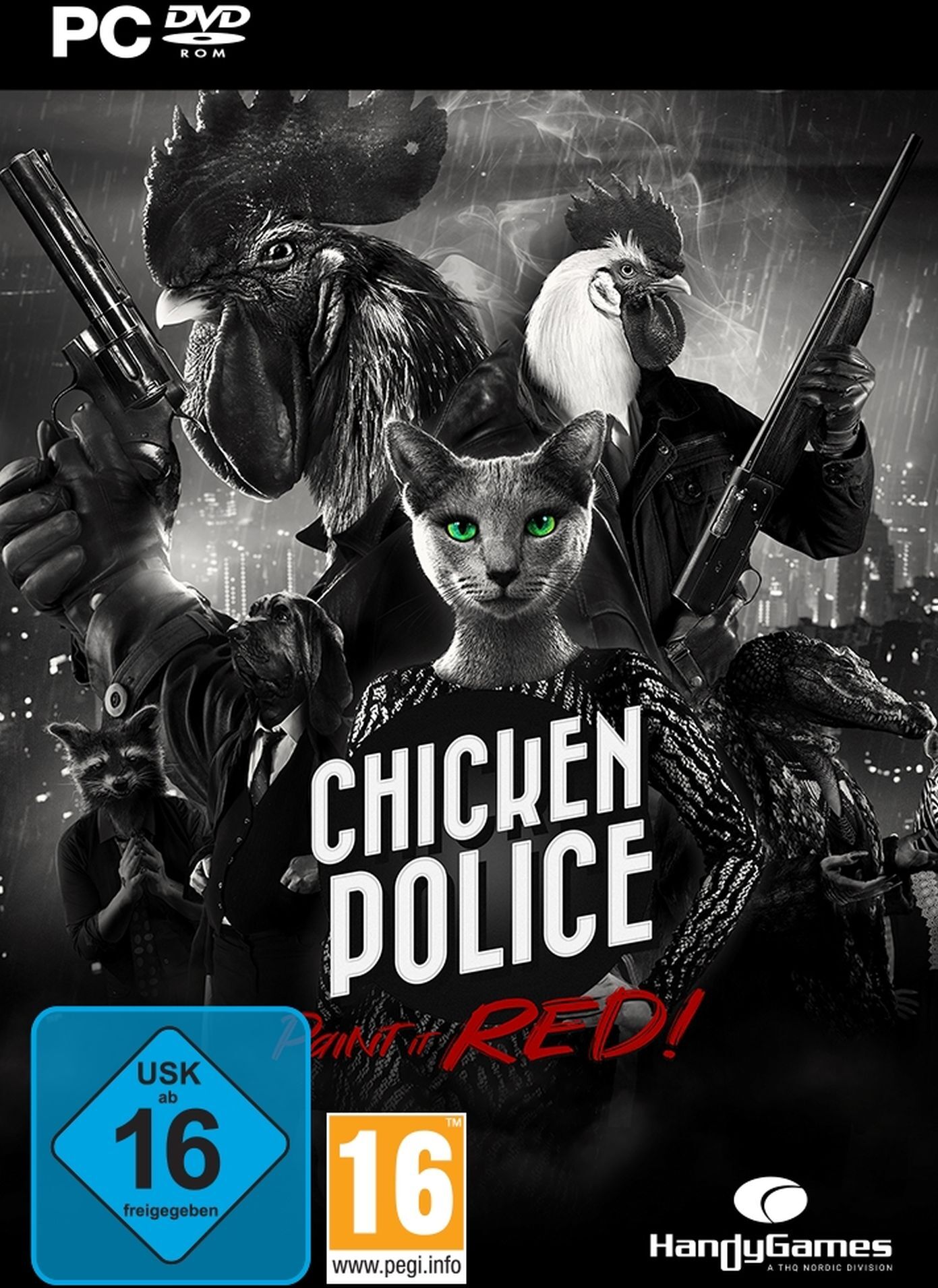 THQ Nordic - Chicken Police: Paint it RED! [DVD] [PC] (D)