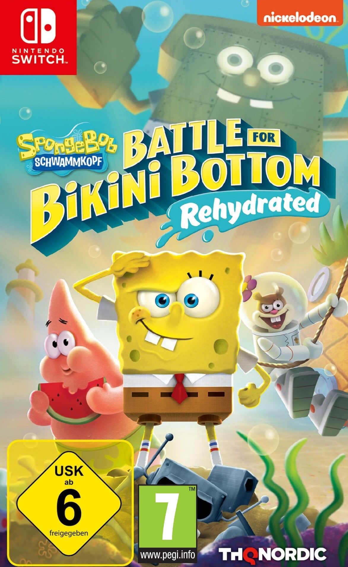 THQ Nordic - Spongebob SquarePants: Battle for Bikini Bottom - Rehydrated [NSW] (D)