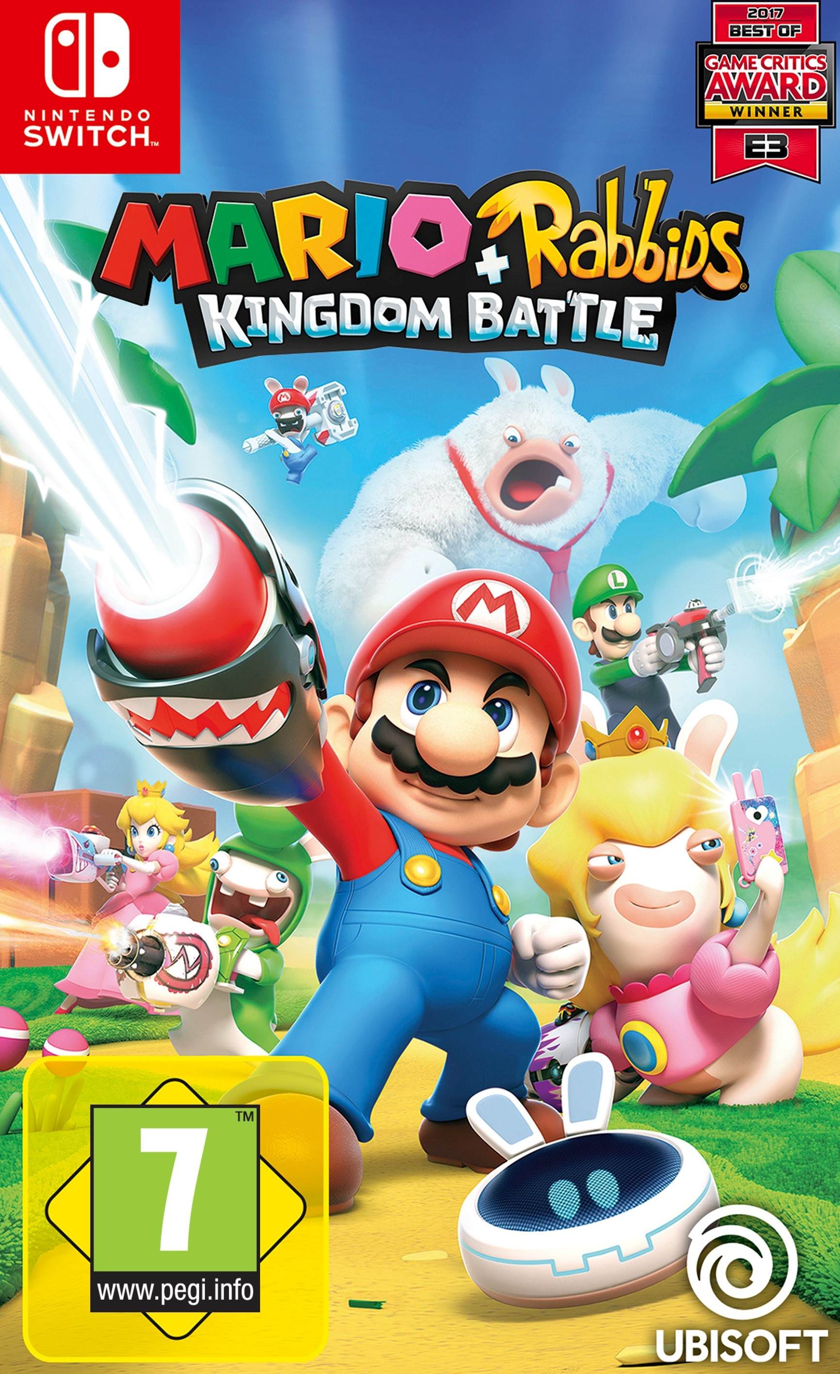 Ubisoft - Mario + Rabbids Kingdom Battle [NSW] [Code in a Box] (D)