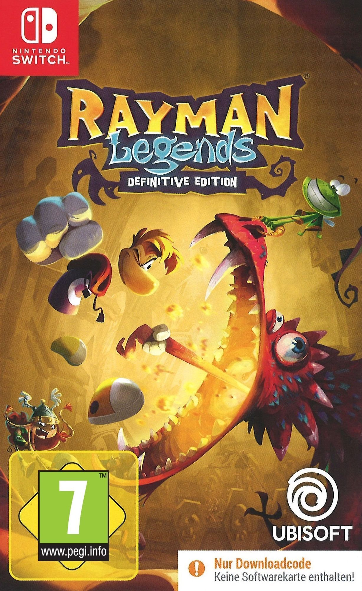 Ubisoft - Rayman Legends - Definitive Edition [NSW] [Code in a Box] (D)