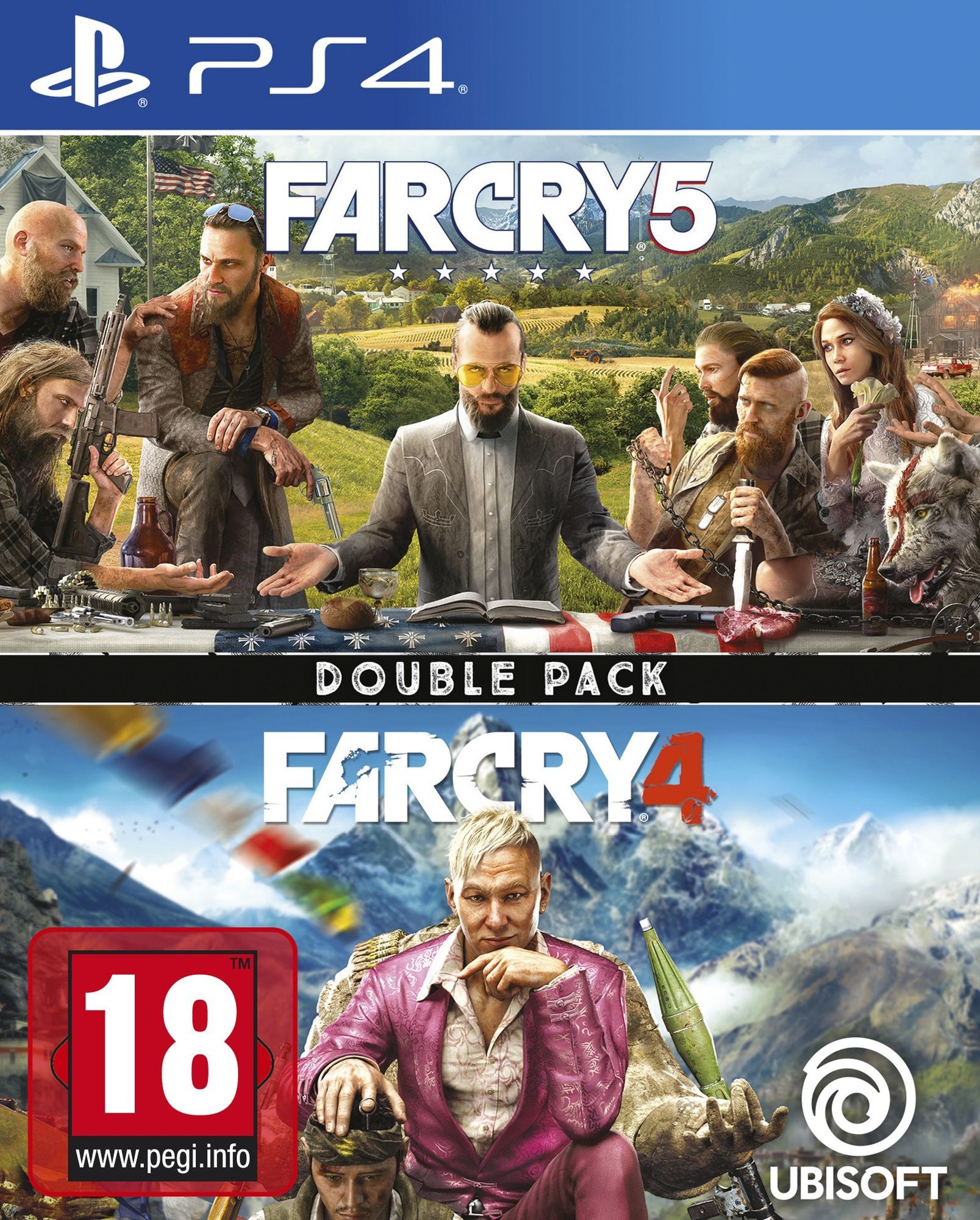 Ubisoft - Far Cry 4 + Far Cry 5 - Double Pack [PS4] (D)