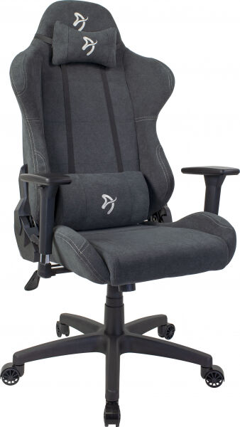 Arozzi - Torretta Soft Fabric Gaming Chair - dark grey