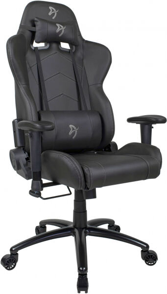 Arozzi - Inizio PU Gaming Chair Grey Logo - black