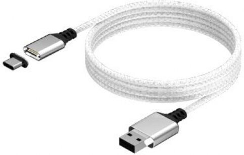 KONIX - Mythics Premium Magnetic Cable 3m - white [PS5]