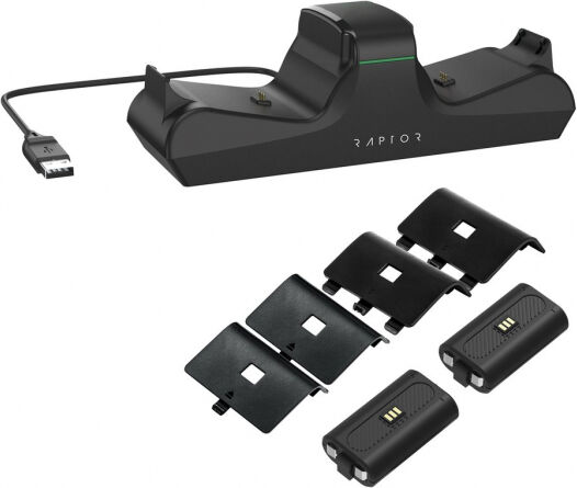 Divers Raptor-Gaming - CSX200 Dual Charging Station - black [XSX/XONE]