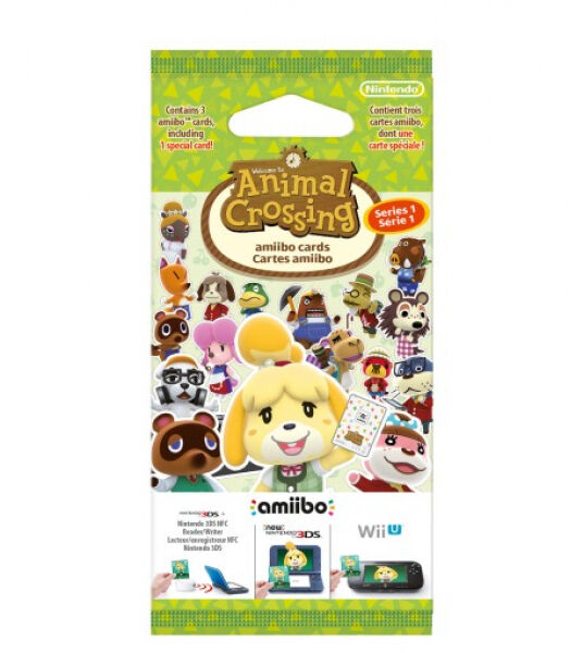 Nintendo - amiibo Cards Animal Crossing - Series 1 [3 pcs]