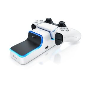 CSL Ladestation für PS5 Controller - Schnell Ladestation - Twin Charge - Ladegerät - Zubehör für Sony Playstation 5 Controller