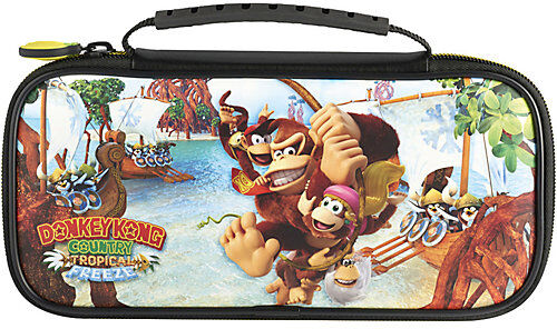 bigben "Switch Tasche Deluxe Travel Case ""Donkey Kong Tropical Freeze"""