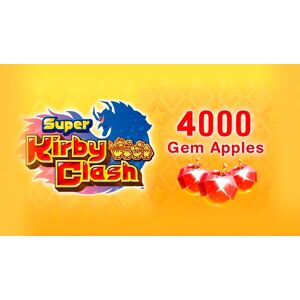 Nintendo Eshop Super Kirby Clash 4000 Gem Apples Switch