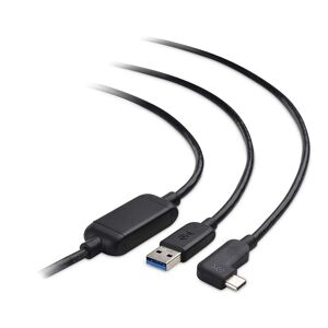 Cable Matters aktivt 7,5 m USB-C til USB-A VR Link-kabel til Oculus Quest 2 USB3.2 Gen1 5 Gbps 3A Super Speed ​​​​VR Link-kabel