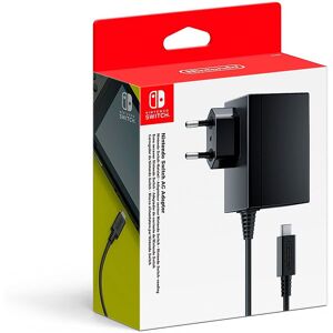 Nintendo Strømadapter Switch Sort