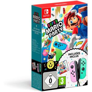 Nintendo Switch Super Mario Party + Joy-con Flerfarvet PAL