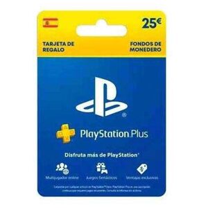 Sony Pungkort Playstation Plus 25€ Transparent