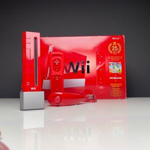 Nintendo Wii - Red Limited Edition - Komplett