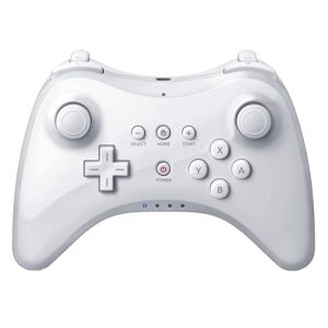 shopnbutik High Performance Pro Controller til Nintendo Wii U (hvid)