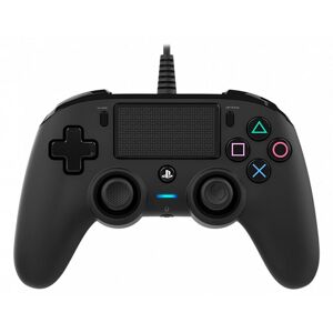 Nacon Wired Compact Kontroll, Svart (PS4)