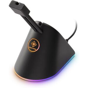 Deltaco GAMING RGB Mouse Bungee, svart