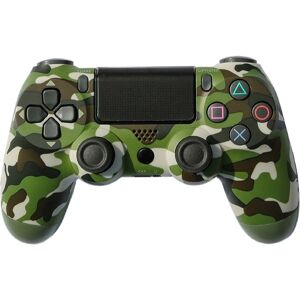 Game Controller 1Pcs PS4 DoubleShock Trådlös Play-station 4 Kamouflage Grön