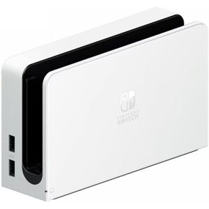 Nintendo Switch OLED Dock Set - Hvid (Refurbished)