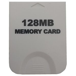 RetroDungeon Memorykort 128 MB Hvid Nintendo Gamecube