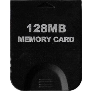 RetroDungeon Memorykort 128 MB Sort Nintendo Gamecube