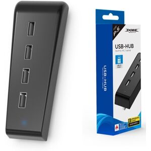 USB Hub Til PS5. DOBE. Udvid til 4 USB porte.