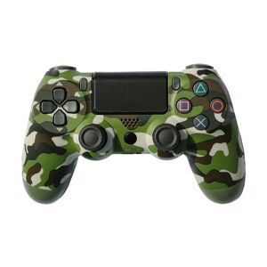 BayOne PS4 Controller DoubleShock til Playstation 4 Wireless - Camouflage Grøn