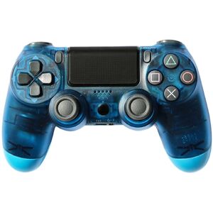 BayOne PS4-controller DoubleShock til Playstation 4 Wireless - Clear Blue