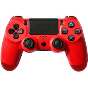 BayOne PS4 Controller DoubleShock til Playstation 4 Wireless - Rød