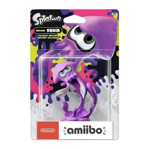 Nintendo Amiibo Figurine - Inkling Squid Neon Purple (Splatoon Collection) - Amiibo