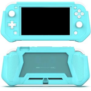 TABLETCOVERS.DK Nintendo Switch Lite 360° Plastik Cover m. Indbygget Skærmbeskyttelse - Turkis