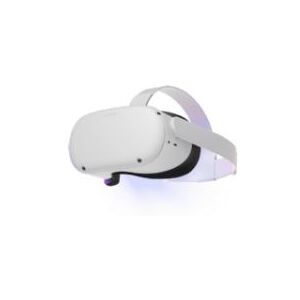 Oculus Quest 2, Dedikeret hovedmonteret skærm, Hvid, 1832 x 1920 pixel, Berøring, USB Type-C, Qualcomm