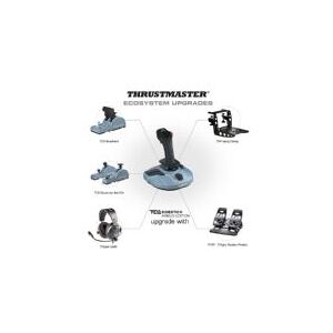 Thrustmaster Civil Aviation Sidestick Airbus edition - Joystick - 17 knapper - kabling - for PC