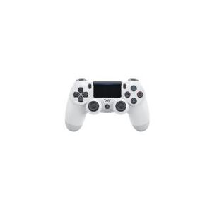 Sony DualShock 4 v2 - Gamepad - trådløs - Bluetooth - Glacier White - for Sony PlayStation 4