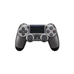 Sony DualShock 4 v2 - Gamepad - trådløs - Bluetooth - stålsort - for Sony PlayStation 4
