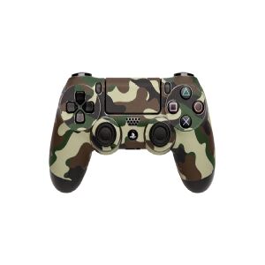 Software Pyramide Gaming controller skin(klistremærke, controller medfølger ikke), PlayStation 4, Camouflage, Grøn