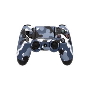 Software Pyramide 97320, PlayStation 4, Gaming controller skin, Camouflage, Grå, Sony, 1 stk