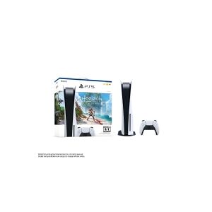 Sony Playstation® 5   Horizon Forbidden West™ Bundle - Disc-version - Spillekonsol - 4K@120 (2160p) / 8K@60 (4320p) - 825GB SSD NVme - Wi-Fi/LAN - HDMI® 2.1 - Hvid   Inkl. 1 x Sony Dualsense™ Controller (Hvid)